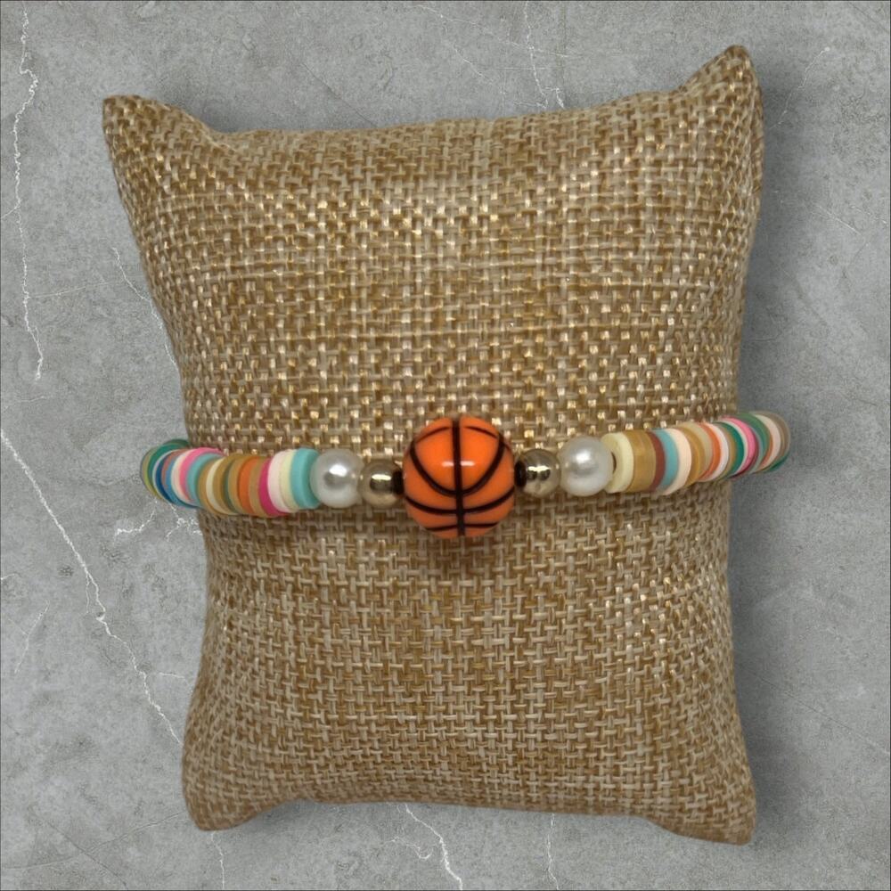 Basketball Star Friendship Bracelet | Playful Sporty for Basketball Fans